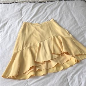 Asymmetrical club Monaco midi skirt